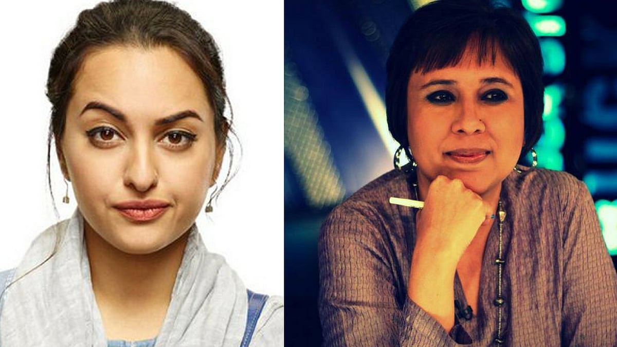 

Sonakshi SInha in <i>Noor </i>and Barkha Dutt. (Photo courtesy: <a href="https://www.facebook.com/BarkhaDutt/photos/a.558218714311751.1073741828.211005685699724/572262396240716/?type=3&amp;theater">Facebook/ BarkhaDutt</a>)