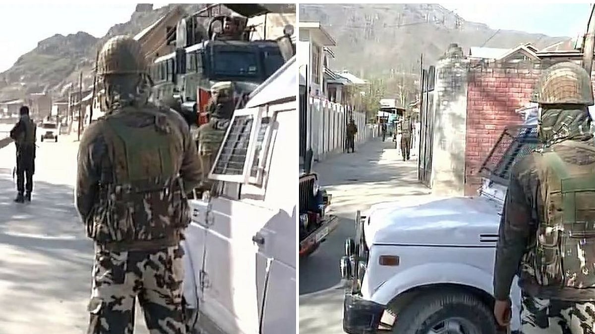 The place of the attack is barely five kilometres away from Srinagar district. (Photo: Altered by <b>The Quint</b>)