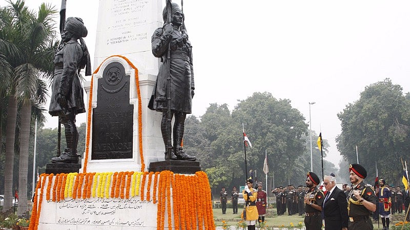 File image of Teen Murti. (Photo Courtesy: <a href="https://defence.pk/pdf/threads/the-mysoreans-who-won-battle-of-haifa-paved-way-for-creation-of-israel.323975/">Defence.PK</a>)