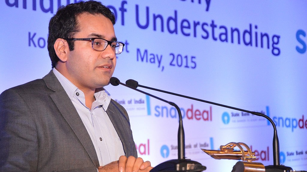 (Photo: <a href="https://upload.wikimedia.org/wikipedia/commons/b/b2/Kunal_Bahl_Speaks_-_SBI-Snapdeal_MoU_Signing_Ceremony_-_Kolkata_2015-05-21_0565.JPG">Wikipedia Commons</a>)