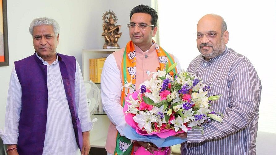 

Former SP spokesperson Gaurav Bhatia joined the BJP on Sunday. (Photo Courtesy: Twitter/<a href="https://twitter.com/gauravbh">@<b>gauravbh</b></a>)