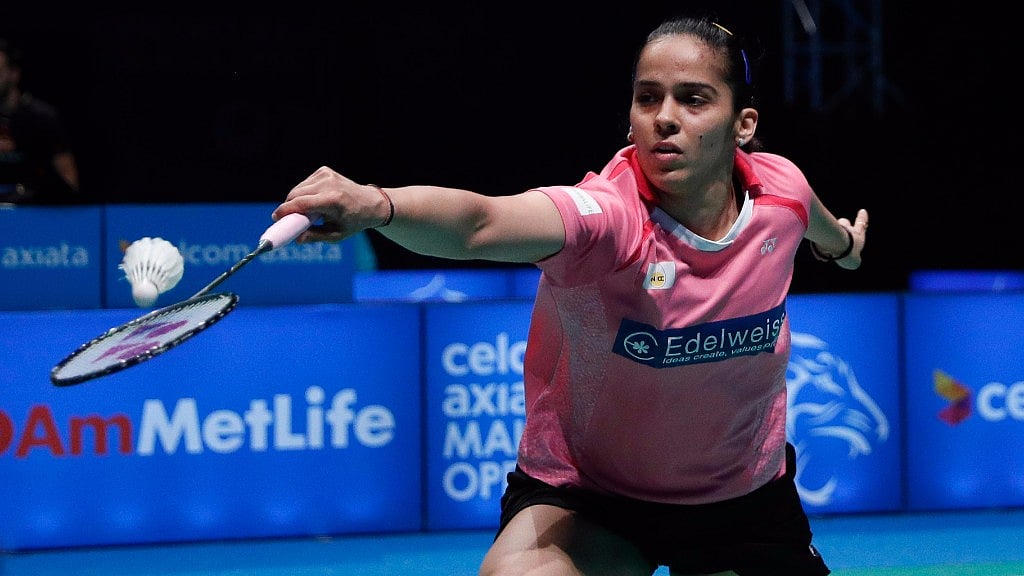 File photo of Saina Nehwal.&nbsp;