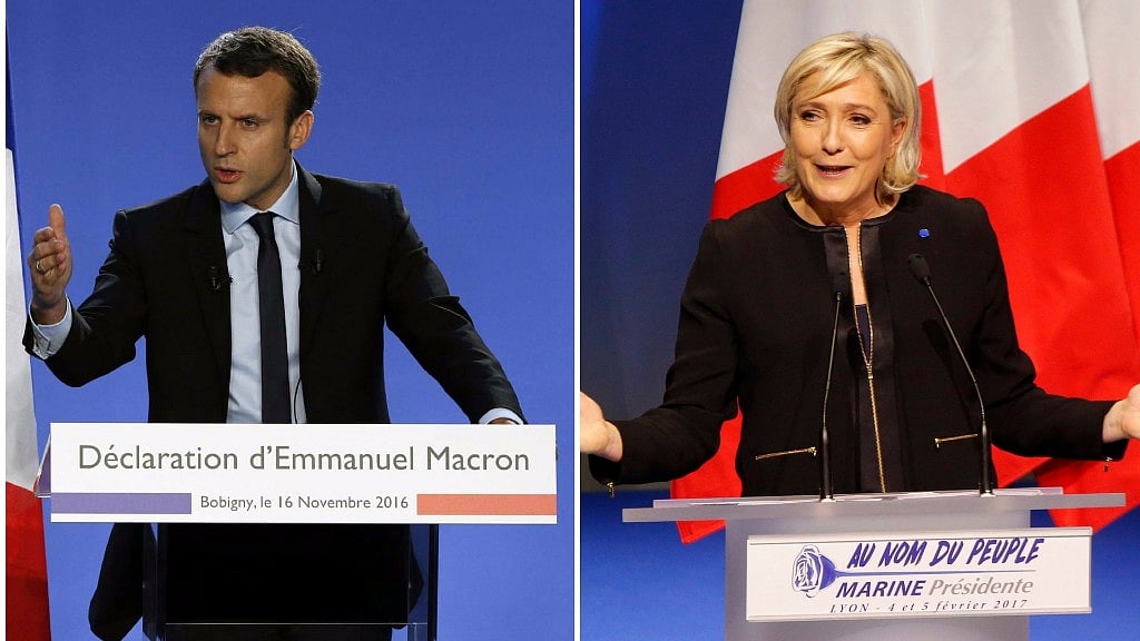 

Emmanuel Macron (L) and Marine Le Pen (R). (Photo: Reuters/AP)&nbsp;