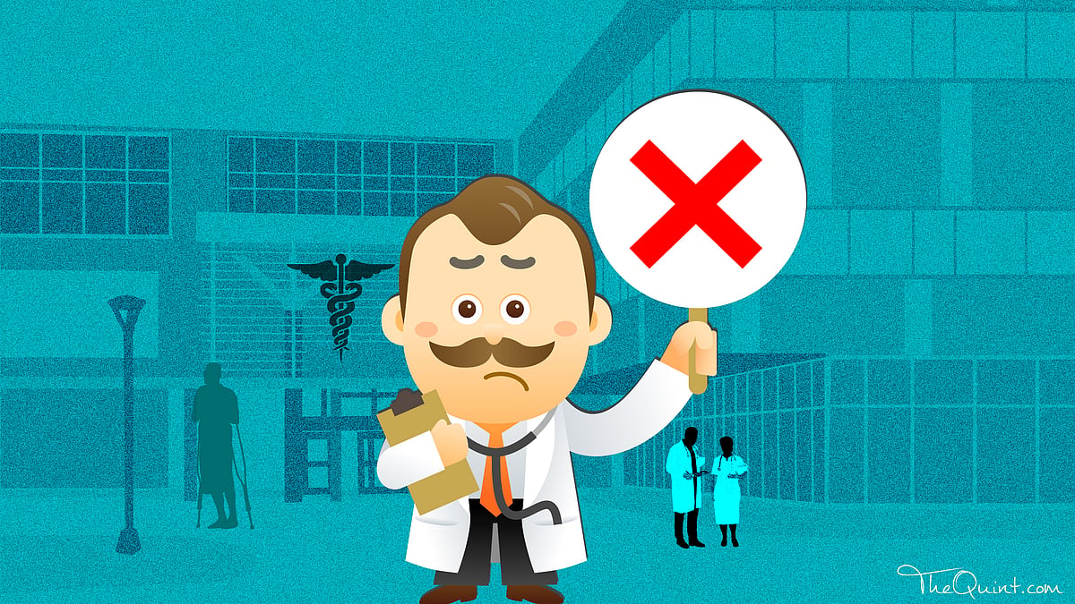 The recent doctors’ strike in Maharashtra calls for some introspection on part of patients and their kin, who often become unruly. (Photo: Rhythum Seth/ <b>The Quint</b>)