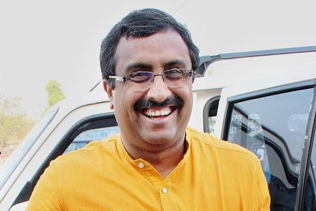 Ram Madhav, leader, BJP. (Photo: PTI)