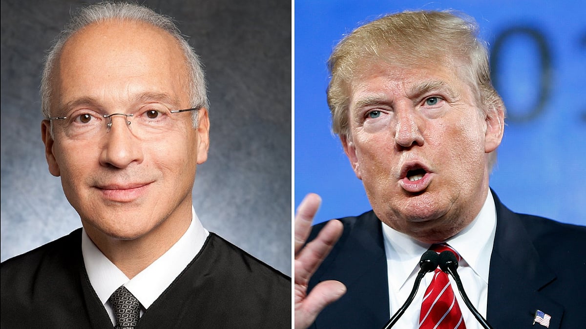 Gonzalo Curiel, a district court judge for the southern state of California, was criticised by Trump for his “Mexican Heritage”. (Photo: AP/Twitter)