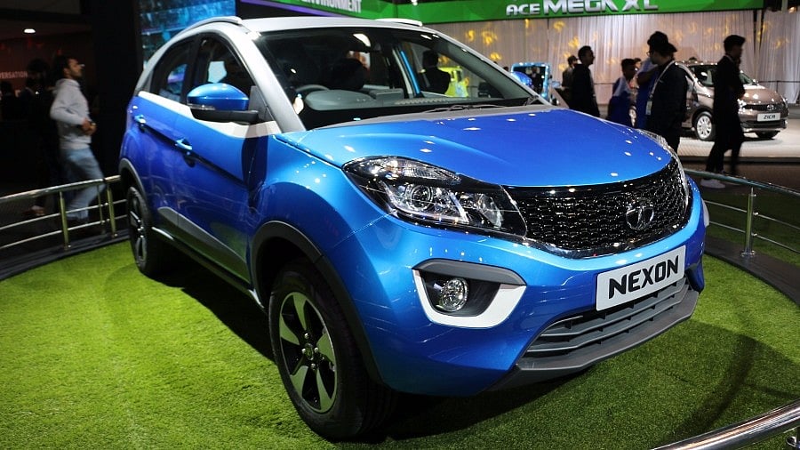 The Tata Nexon at the Auto Expo 2016. (Photo Courtesy: Cardekho)