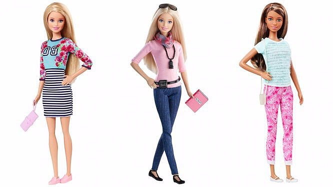 The textbook also said that Miss World and Miss Universe contests also prefer the 36-24-36 shape. (Photo: Mattel.com)
