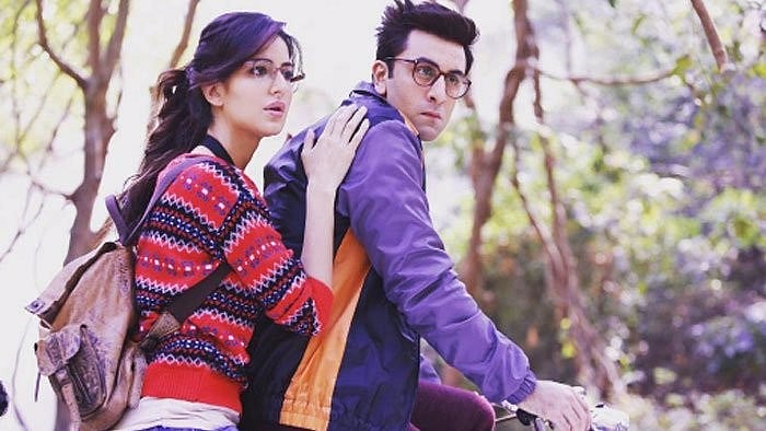 Ranbir Kapoor and Katrina Kaif in a scene from <i>Jagga Jasoos</i>. (Photo courtesy: Disney)