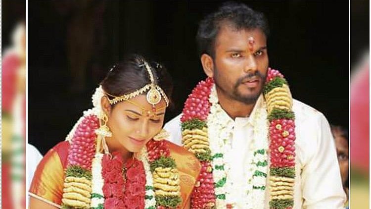 Tamil TV actor and comedian Myna Nandhini’s husband Karthikeyan committed suicide in Chennai. (Photo Courtesy: The News Minute)