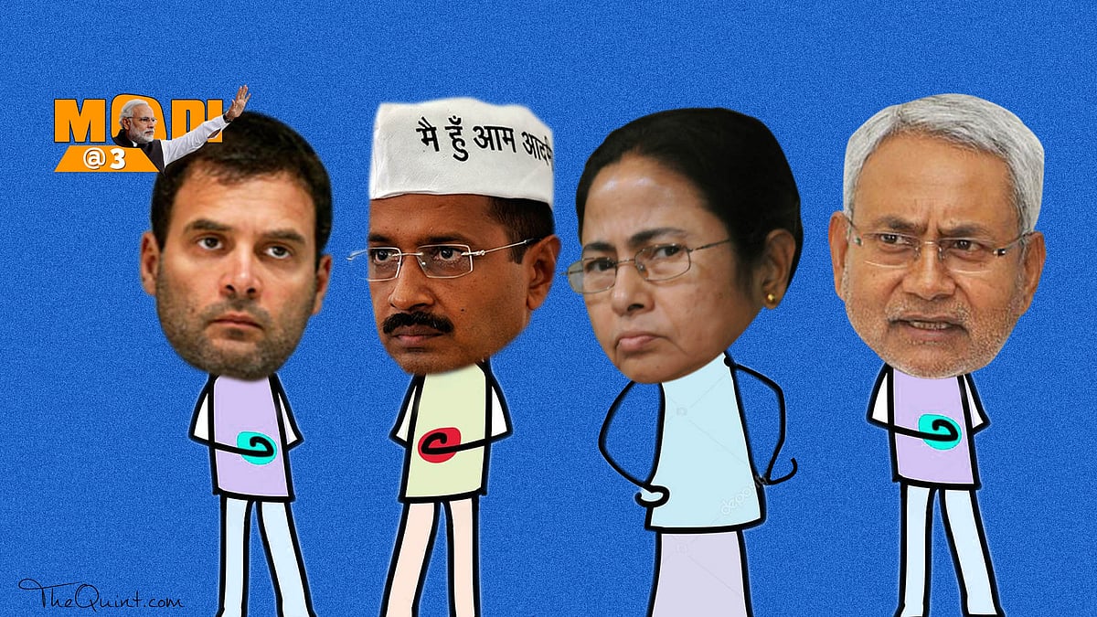 Can any of the existing leaders head a new, united opposition front? (Graphic: Rhythum Seth/The Quint)