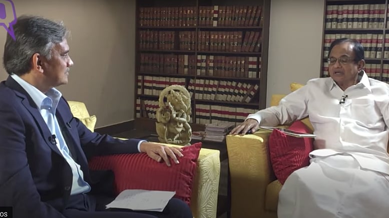  In an exclusive interview with <b>The Quint</b>, former finance minister P Chidambaram said treating stone-pelters as anti-nationals is the wrong strategy. (Photo: The Quint)&nbsp;