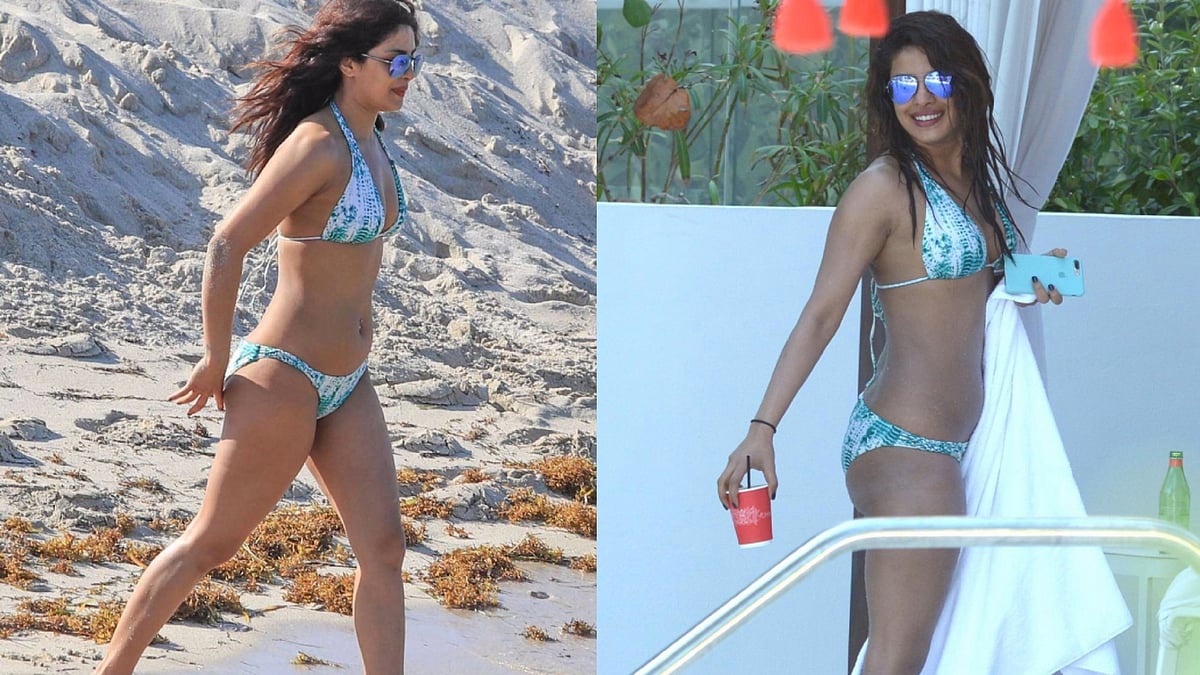 Priyanka Chopra enjoys some beach time. (Photo courtesy: Twitter)