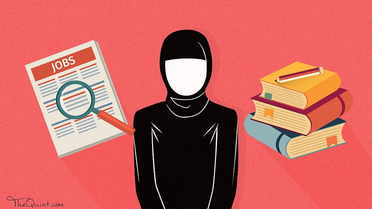 Muslims need education and jobs, yet the focus is on a not-so-widespread phenomena of triple talaq. (Photo: Rhythum Seth/ <b>The Quint</b>)