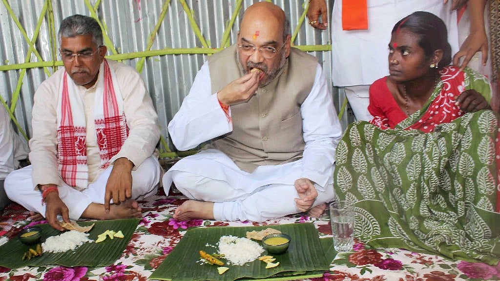 A stung BJP accused the TMC of “kidnapping” the couple and forcing them to join the party. (Photo: PTI)