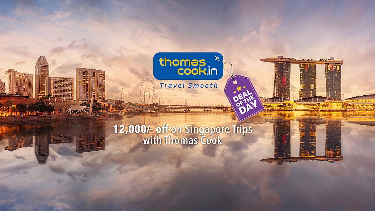 Singapore is a tiny microcosm of Asia. (Photo: Thomas Cook/ Altered by The Quint)