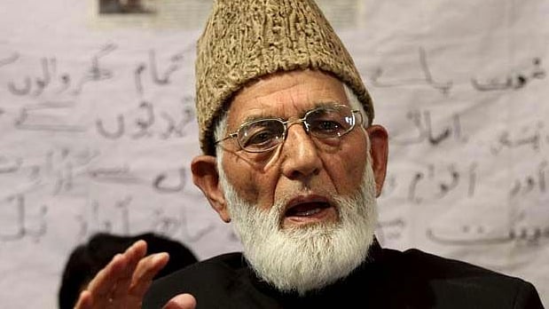 Kashmiri Separatist leader Syed Ali Shah Geelani. (Photo: PTI)