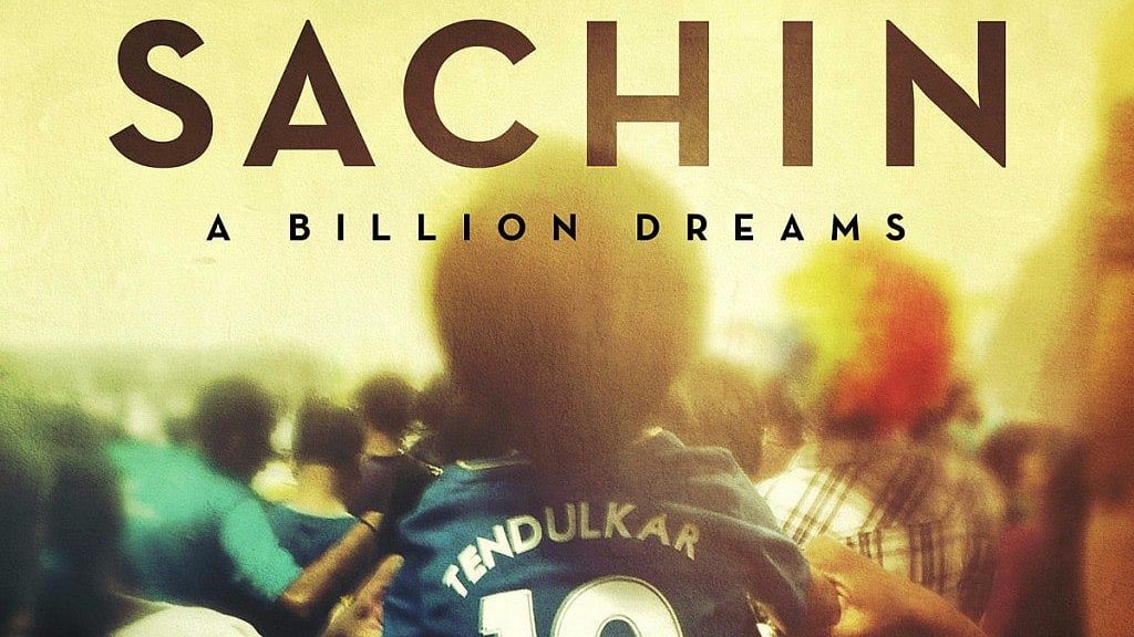 Poster of <i>Sachin: A Billion Dreams.</i>