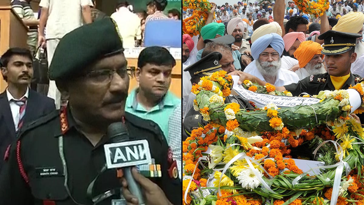 Vice Chief of Army Staff Lt Gen Sarath Chand has vowed action against the Pakistan Army over the killing of two Indian soldiers. (Photo: ANI Screengrab/PTI)