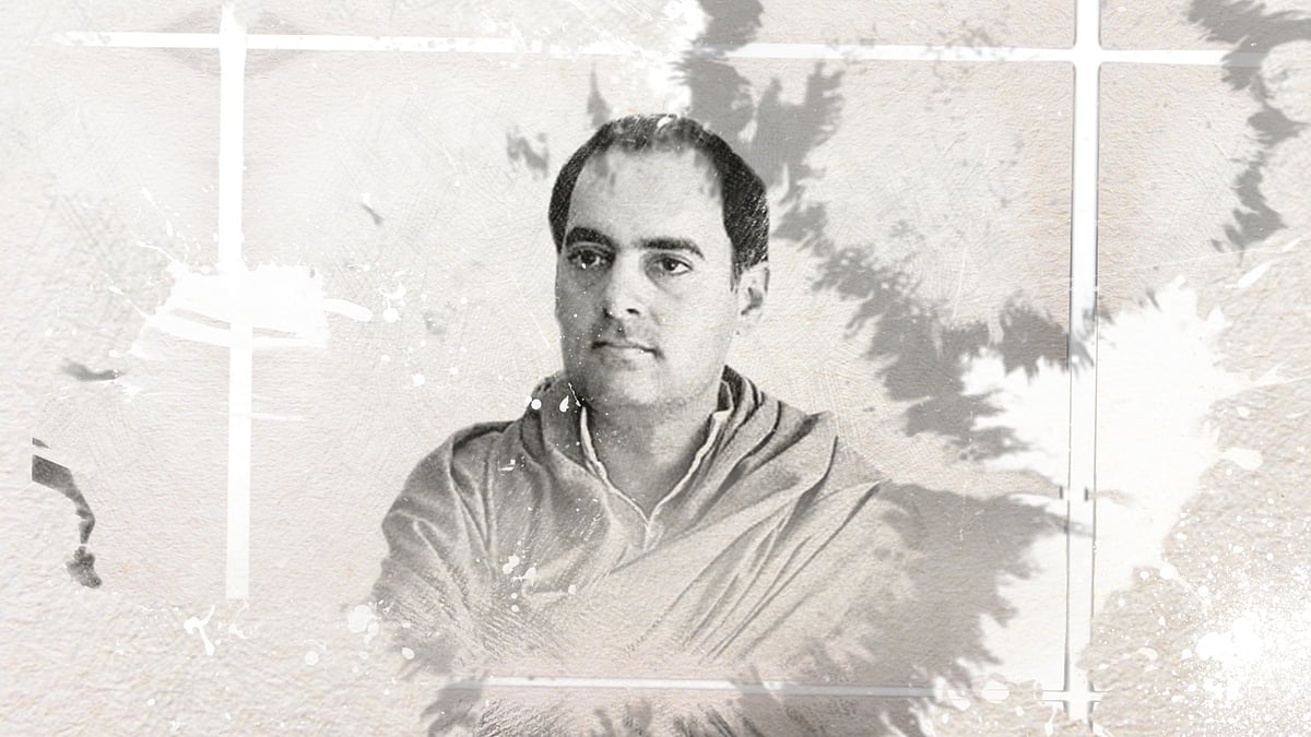 Former prime minister Rajiv Gandhi. (Photo: <b>The Quint</b>)