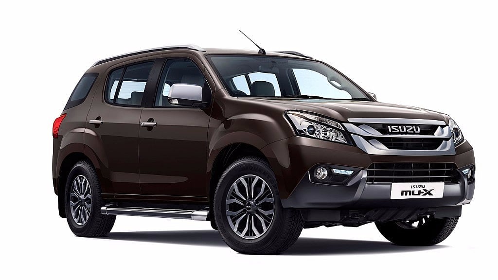 Isuzu MU-X looks a lot like the D-Max V-Cross from the front. (Photo: Isuzu)