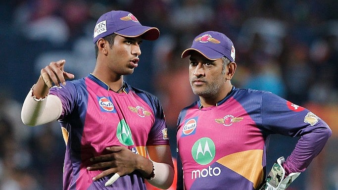 MS Dhoni and Washington Sundar made match-winning contributions as Rising Pune Supergiant slayed Mumbai Indians by 20 runs. (Photo Courtesy: BCCI)&nbsp;