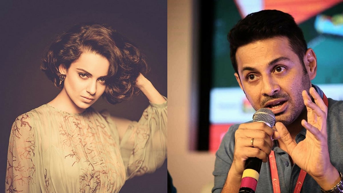 Actor Kangana Ranaut (L) and writer, editor Apurva Asrani (R). (Photos courtesy: Facebook)