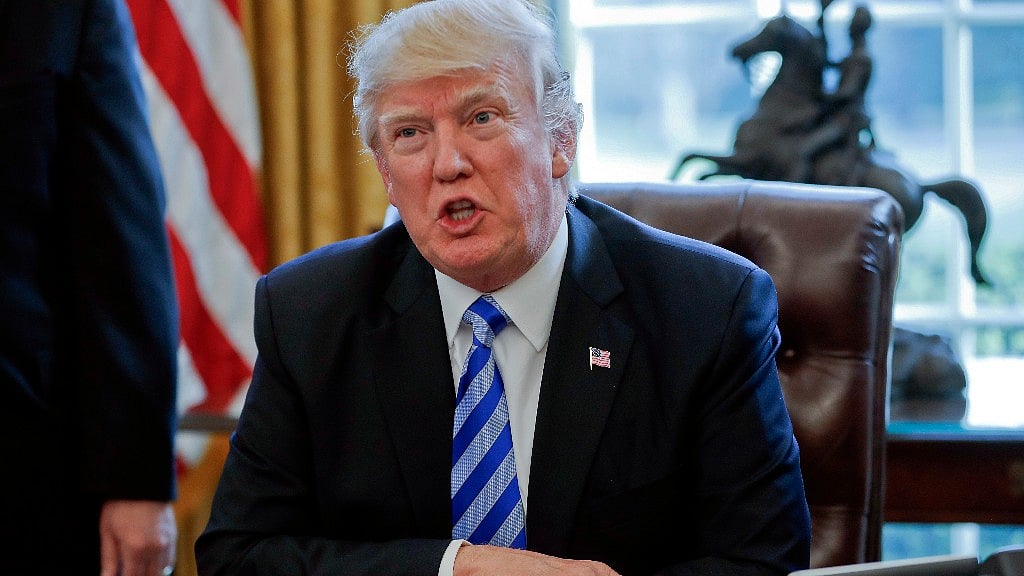 President Donald Trump file photo.