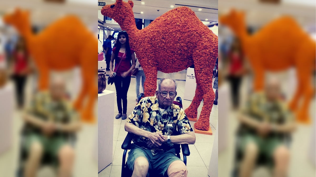 My father is getting more and more prone to hallucinations as his Parkinson’s gets worse. (Photo Courtesy: Sangeeta Murthi Sahgal)