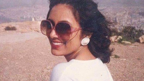 Anurit Kanti can barely recognise his mother in this photograph. (Photo courtesy: Anurit Kanti)&nbsp;