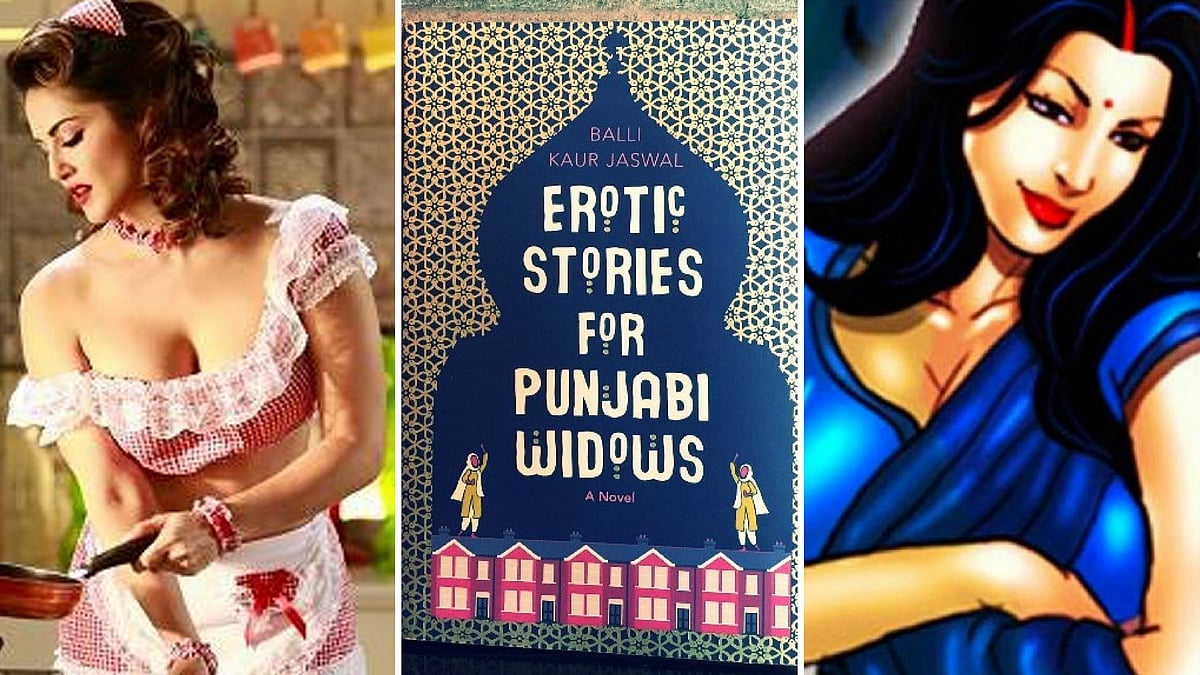 In her new book, Balli Kaur Jaswal accords women with agency to mould their own stories, unlike Sunny Leone’s <i>‘Sweet Dreams’</i> and<i> ‘Savita Bhabhi’</i>. (Photo: <b>The Quint</b>)