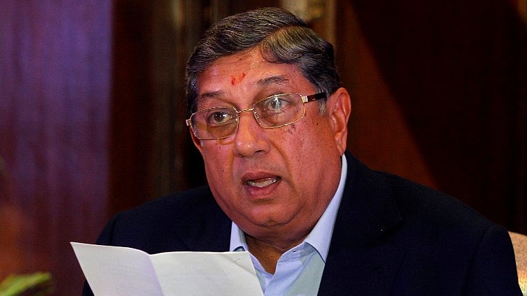File photo of N Srinivasan. (Photo: BCCI)