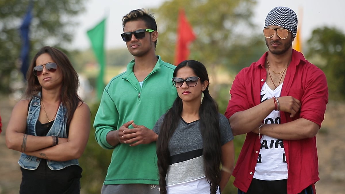Neha Dhupia’s gang of roadies. (Photo Courtesy: MTV)