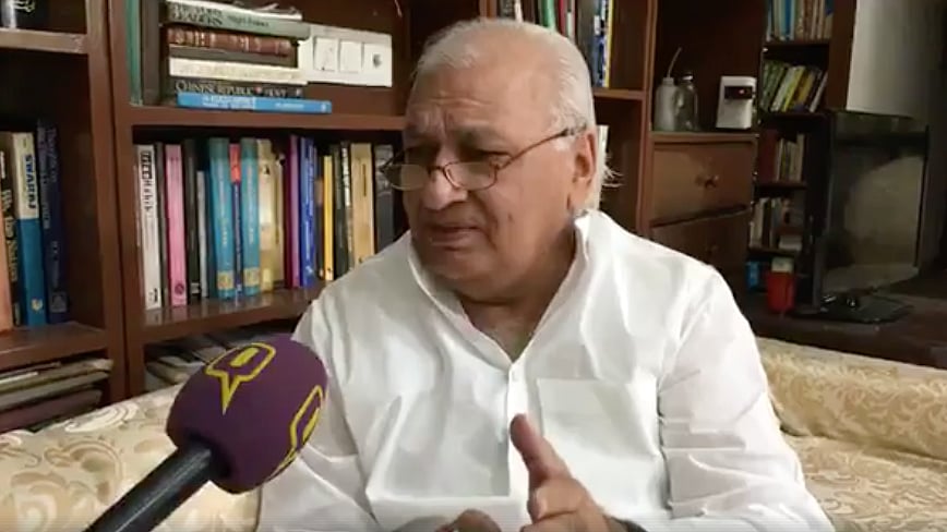 To decode the arguments against and for triple talaq, <b>The Quint</b> spoke to former Union Minister Arif Mohammad Khan. (Photo: <b>The Quint</b>)