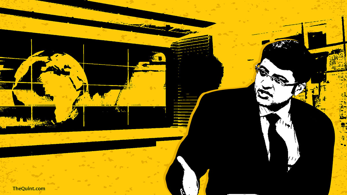 Arnab Goswami. (Photo: <b>The Quint</b>)