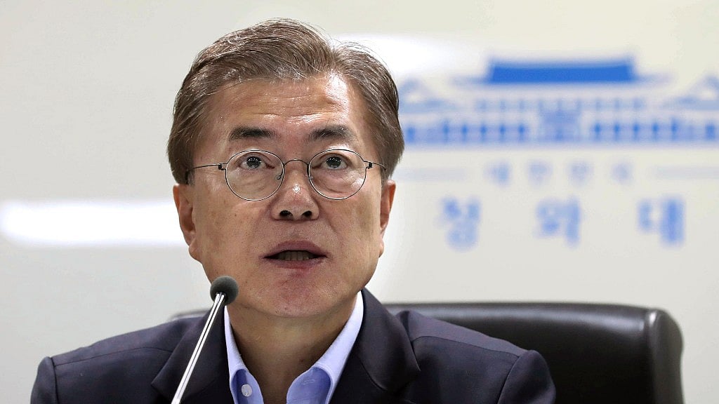 File image of South Korean President Moon Jae-In. (Photo: AP)