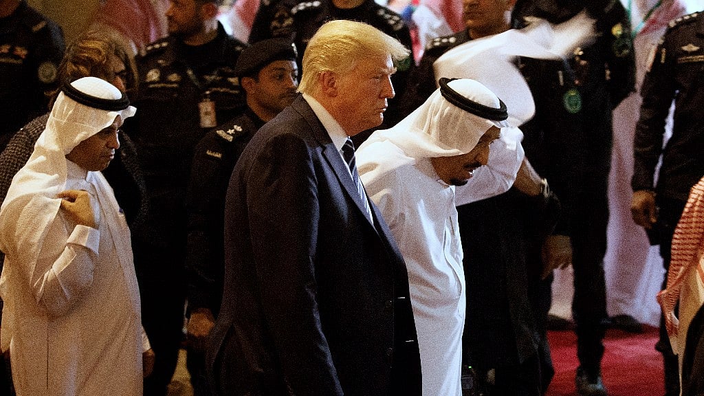 Trump’s afternoon speech at an Arab Islamic American Summit will include appeals for Muslims to unite against the threat of Islamic militants. (Photo: AP)