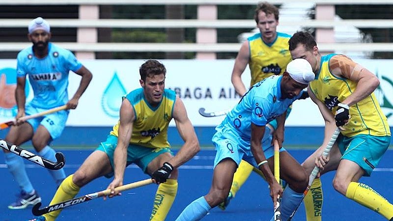 India lost 1-3 to Australia. (Photo: Hockey India)