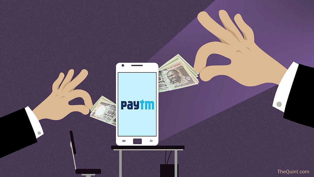 Paytm will spend the next few years investing to transform its digital payments business into a payments bank. (Photo: <b>The Quint</b>)