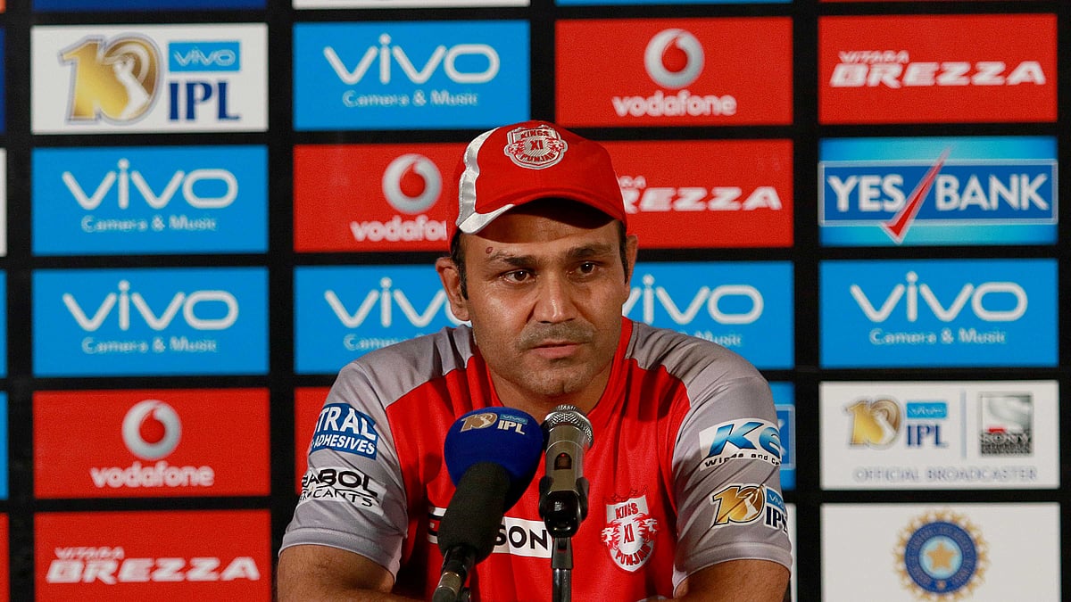 Virender Sehwag minced no words in describing the poor show by his batsmen. (Photo: BCCI)