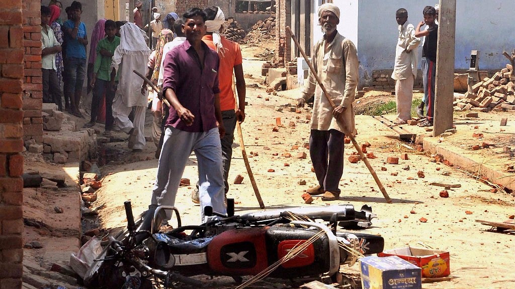 The clashes broke out over loud music being played by Thakur youths. (Photo: PTI)