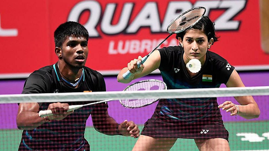 India’s Satwiksairaj Rankireddy and Ashwini Ponnappa beat Tontowi Ahmad and Gloria Emanuelle Widjaja. (Photo Courtesy: Facebook/<a href="https://www.facebook.com/bwfbadminton/">BWF</a>)