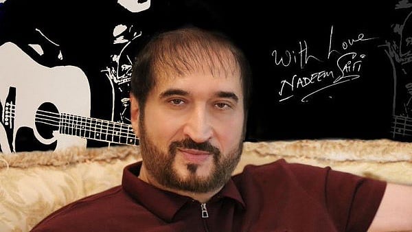 The music legend, Nadeem Saifi. (Photo courtesy: Twitter/SKJBolly)