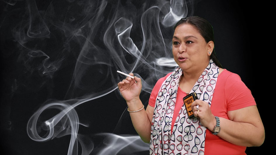 Ruchi, 47, a self-proclaimed “Delhi aunty”. (Photo: <b>FIT</b>)