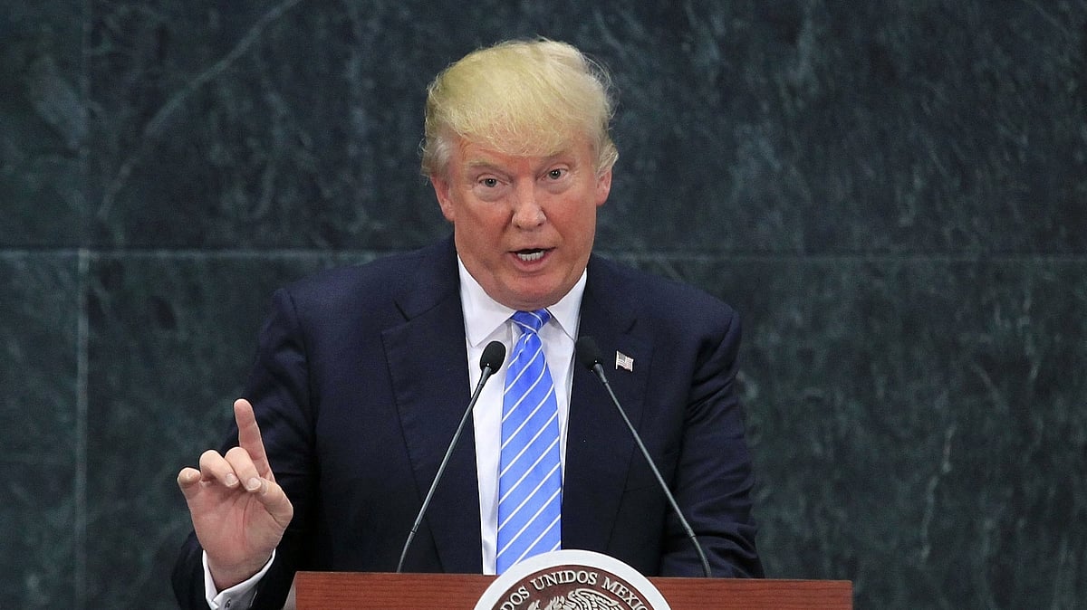 File image of US President Donald Trump. (Photo: IANS)