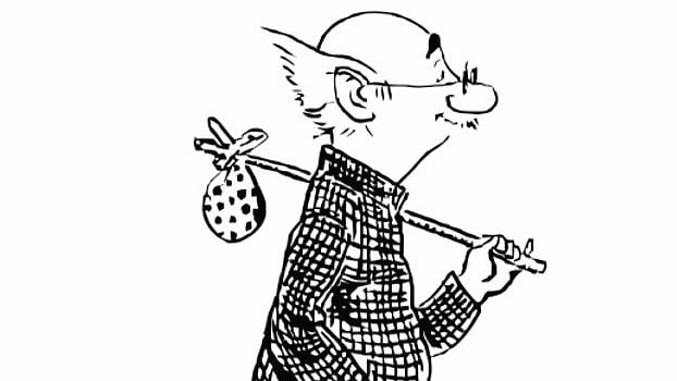 

Laxman’s Common Man was a mute but omnipresent spectator who watched the ironies and pathos of life in the post-Independence India. (Photo Courtesy: rklaxman.com/screengrab)