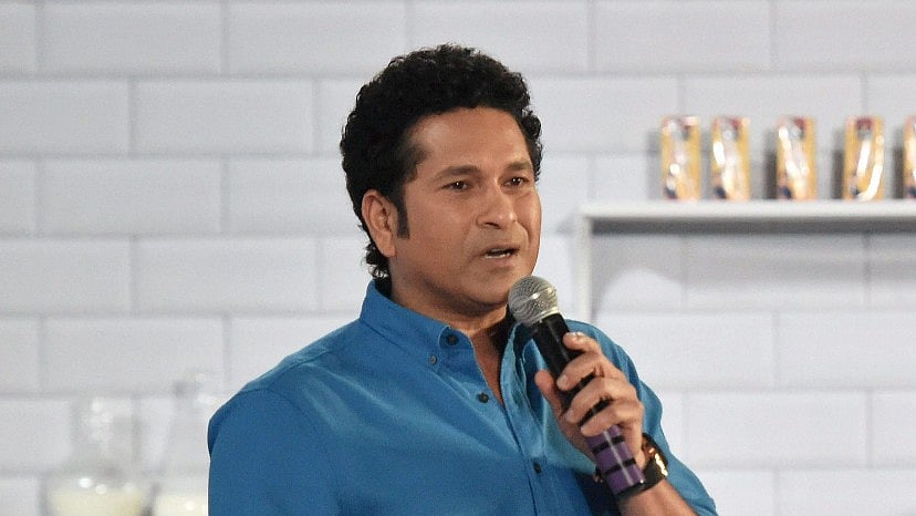 Cricket legend Sachin Tendulkar. 