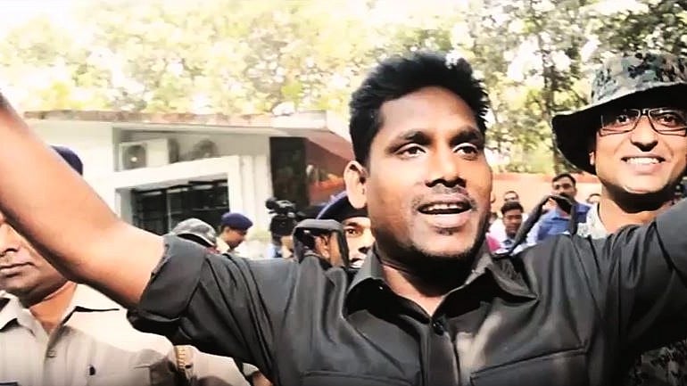 Kundan Pahan was carrying a cash reward of Rs 15 lakh on his head. (Photo Courtesy: YouTube / <a href="https://www.youtube.com/watch?v=B-DYHOr4ex0">Jai Jharkhand</a>)