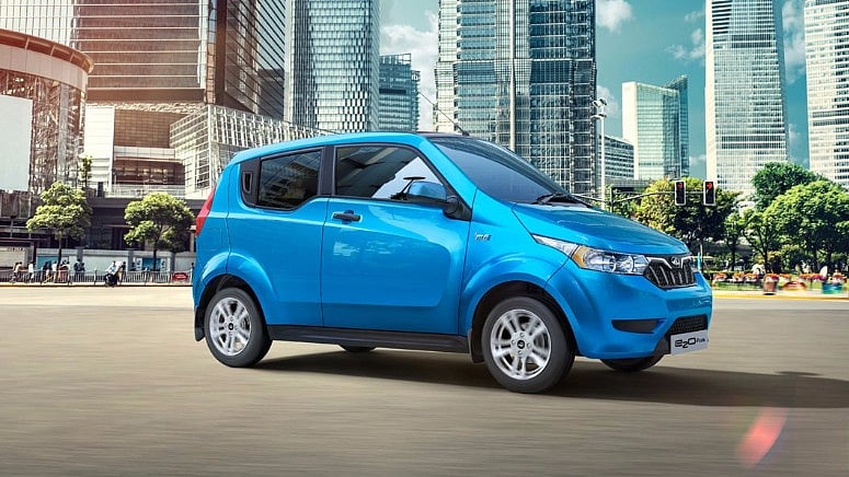 The Mahindra E20 Plus is the most-popular electric car in India for now. (Photo: Mahindra)