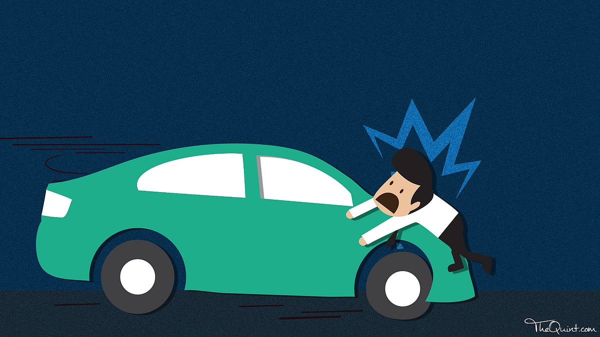 Constable runs car over businessman (Photo: <b>The Quint</b>)